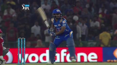 M21: KXIP vs MI – Ambati Rayudu Six