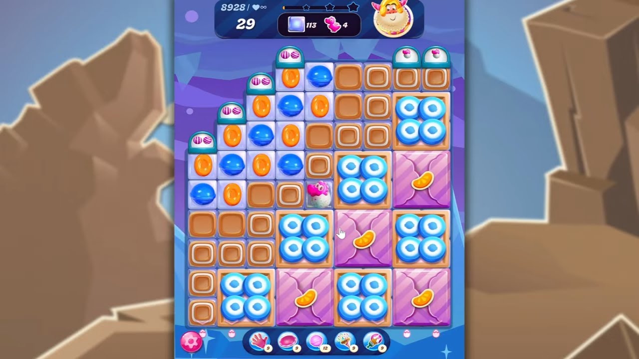 Candy Crush Saga LEVEL 8928 NO BOOSTERS (new version)🐟☑️