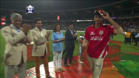 M60: KKR vs KXIP– Pepsi Emerging Player – Akshar Patel