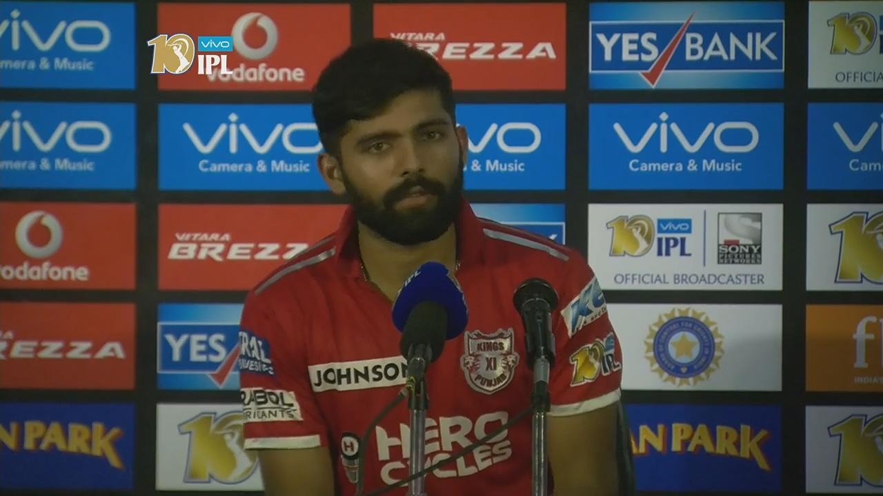 M19: SRH vs KXIP – Press Conference – Manan Vohra background