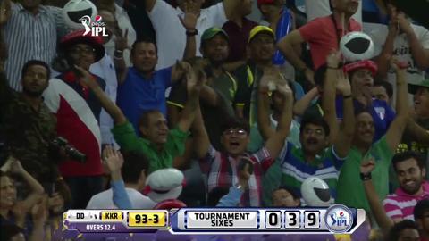 M6: KKR vs DD – Shakib Al Hasan Six