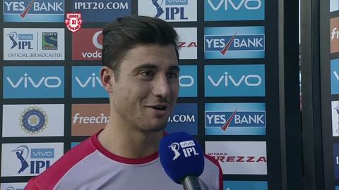 M21: KXIP vs MI – Marcus Stoinis Interview