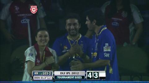 Match 48 RR vs KXIP – Menaria's 1st Six