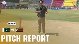 Pitch Report | Pakistan Women vs Zimbabwe Women | Match 03 | ODI Series 2026 | M9H1K