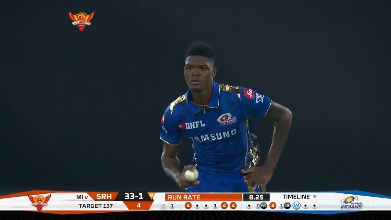 Alzarri Joseph's debut wicket to remember