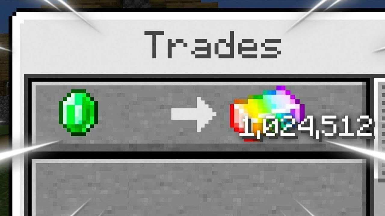 Minecraft But Trades Are OP...