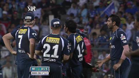 Match 40 DC vs MI – Franklin's Wicket