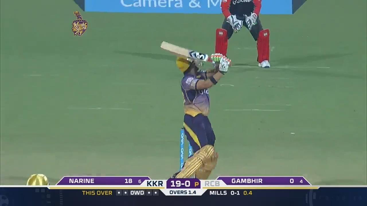 M27: KKR vs RCB – Gautam Gambhir Six