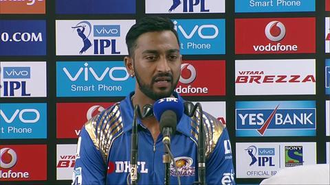 M41: RCB vs MI – Press Conference – Krunal Pandya