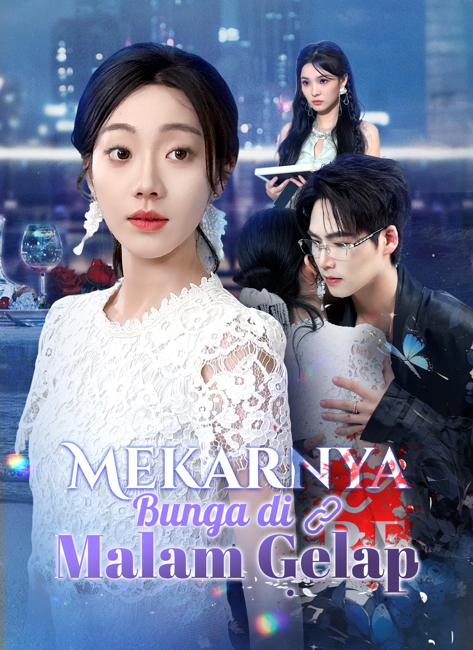 Mekarnya Bunga di Malam Gelap poster
