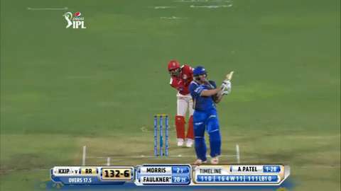 M3: KXIP vs RR – James Faulkner Six