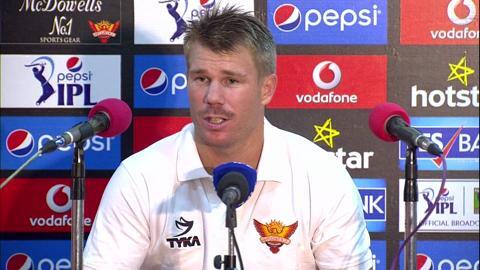M19: SRH vs KKR – Press Conference – David Warner