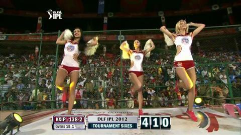 Match 44 RCB vs KXIP – Hussey's 3rd Six