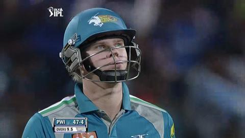 Match 45 PWI vs MI – Smith's Wicket