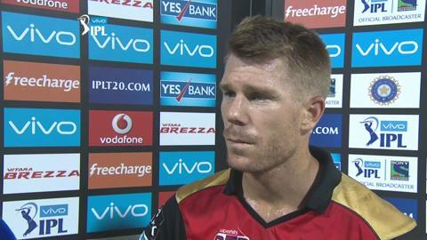 M52: DD vs SRH – David Warner Interview
