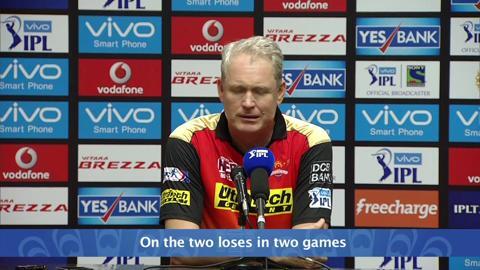 M8: SRH vs KKR – Press Conference – Tom Moody