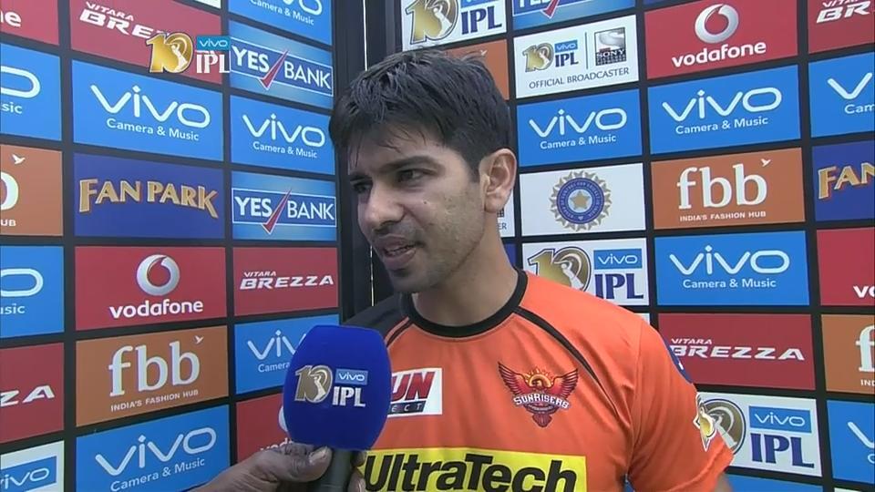 M44: SRH vs RPS – Naman Ojha Interview background