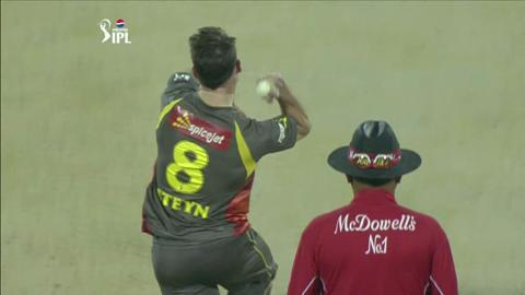 M14: DD vs SRH – Shahbaz Nadeem Wicket