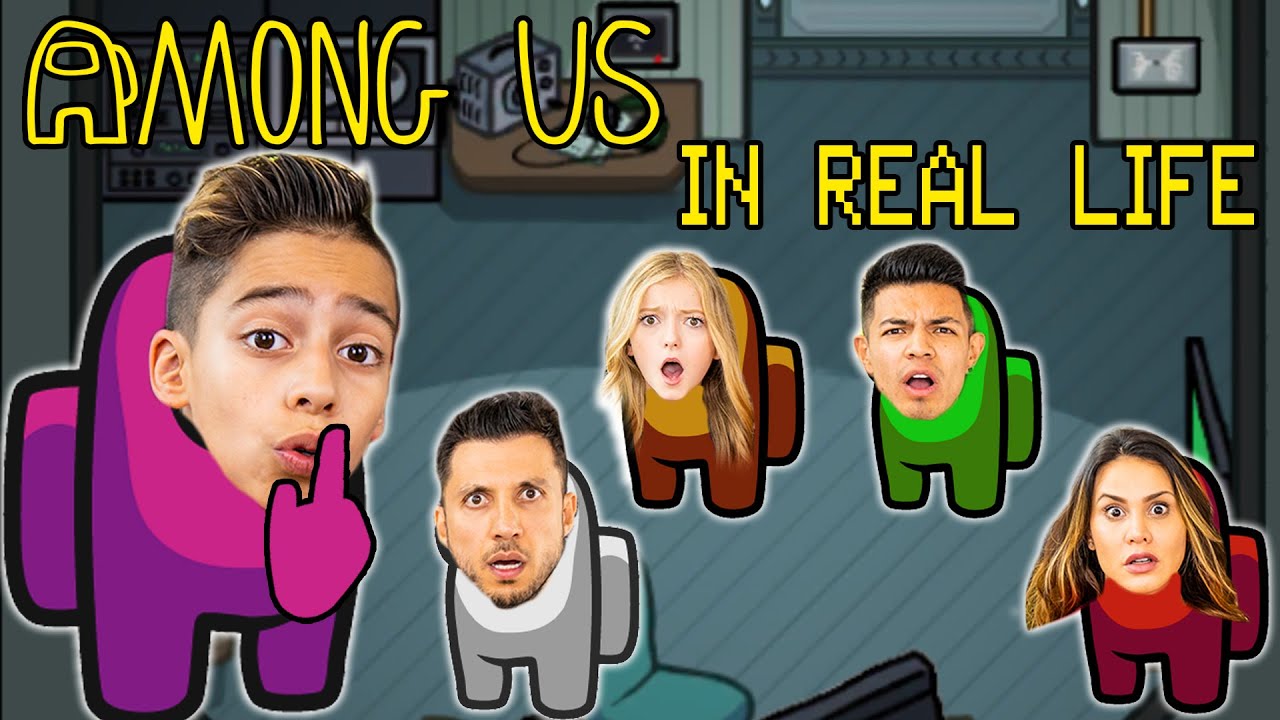 Playing AMONG US But in REAL LIFE! (Imposter IQ 999%) | The Royalty Family background