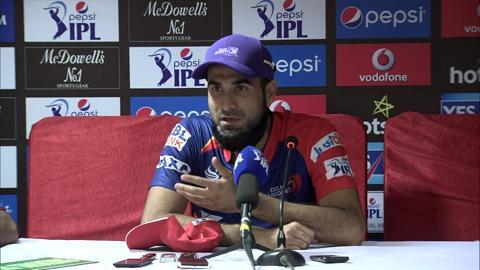 M6: DD vs RR – Press Conference – Imran Tahir background