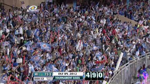 Match 54 MI vs RCB – Karthik's Six