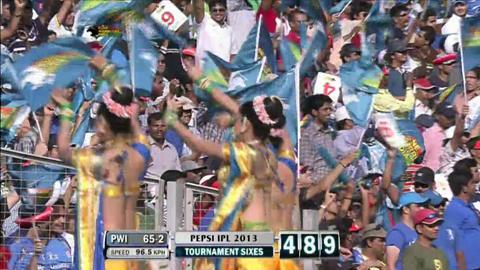 M58: PWI vs MI – Yuvraj Singh Six background