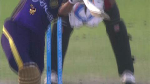 M55: KKR vs SRH – Gautam Gambhir Wicket