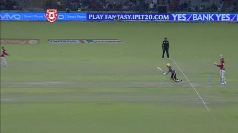 M13: KXIP vs KKR – Gautam Gambhir Wicket