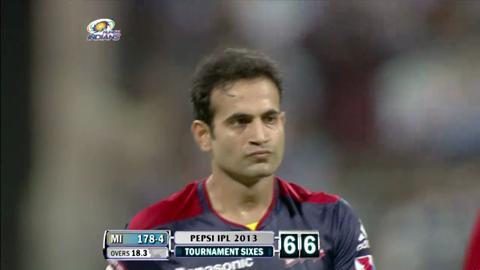 M10: MI vs DD – Ambati Rayudu Six