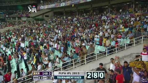 M35: KKR vs KXIP – Eoin Morgan Six