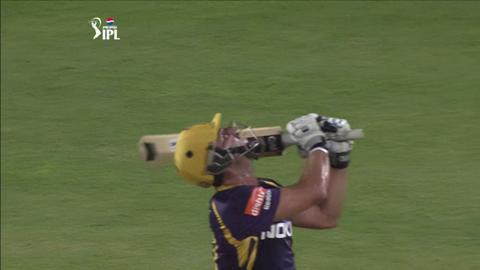 M56: PWI vs KKR – Ryan ten Doeschate Wicket background