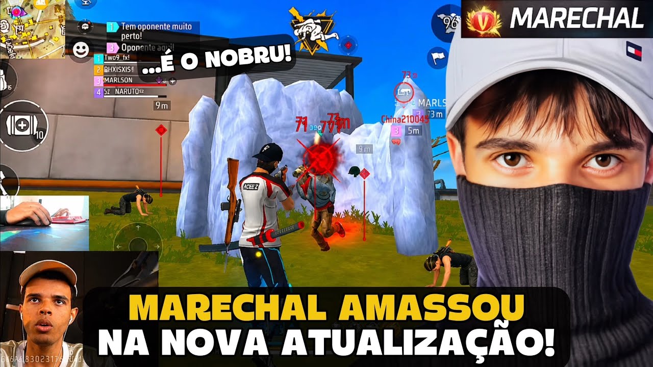MARECHAL AMASSOU NA NOVA ATUALIZAÇÃO! FREE FIRE - MARECHAL HIGHLIGHTS
