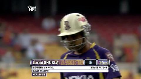 IPL 2012 Match 10 – RCB vs KKR: Wickets