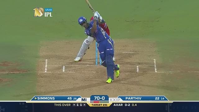 M51: MI vs KXIP – Lendl Simmons Six