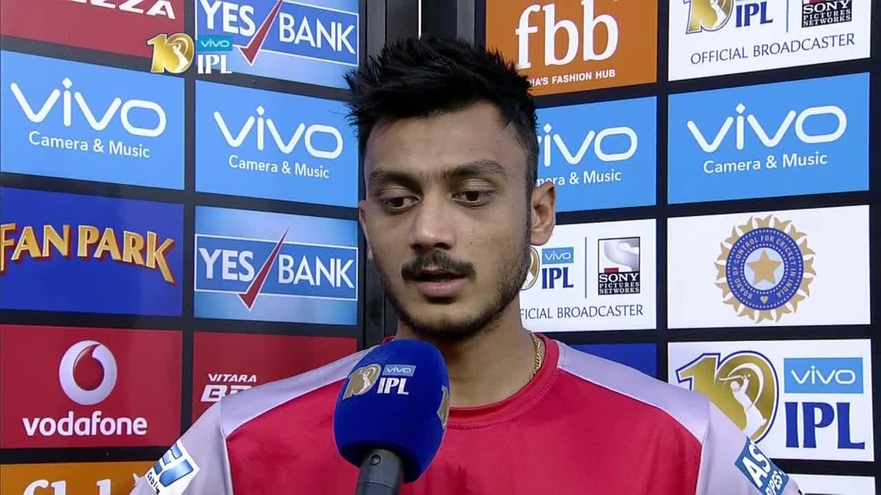 M47: KXIP vs GL – Axar Patel Interview