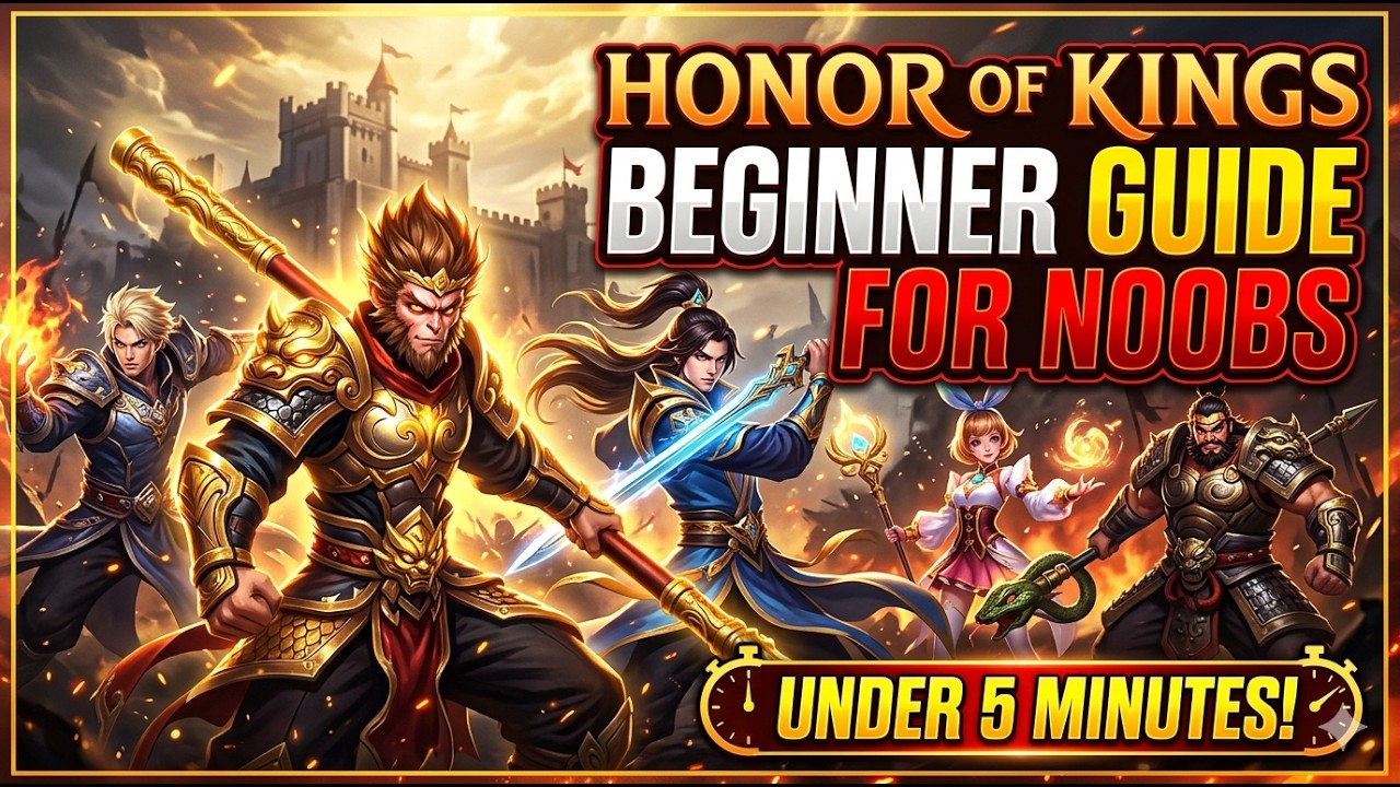 Honor of kings india 🇮🇳 beginners guide under 5 min. #hok #honorofkings #honorofkingsindia