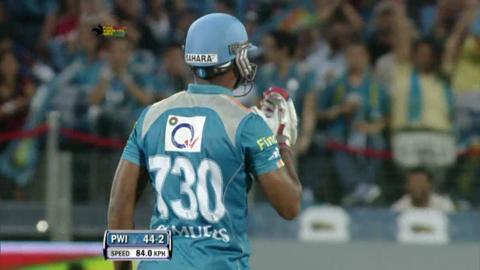 Match 8 PWI vs KXIP – Samuels's 1st Six