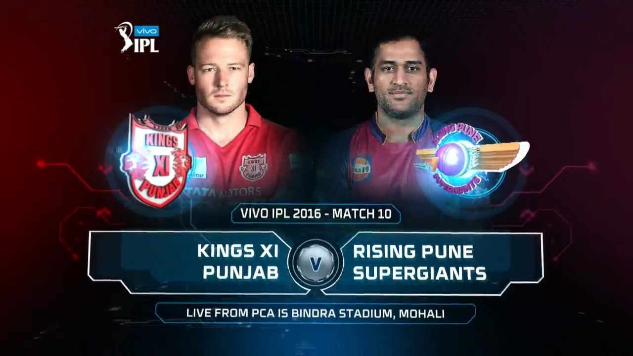 IPL 2016 M10: KXIP vs RPS – Match Highlights