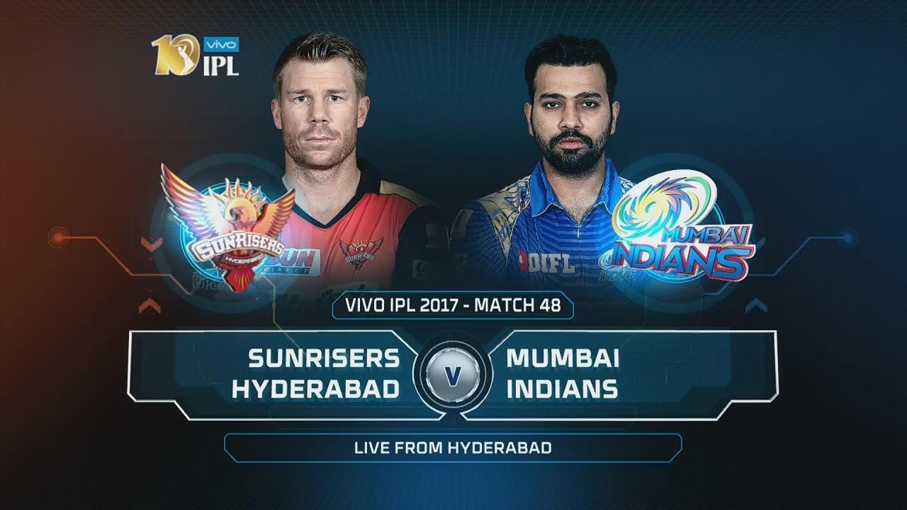 IPL 2017 M48: SRH vs MI – Match Highlights
