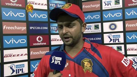 M15: GL vs SRH – Suresh Raina Interview background
