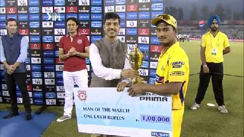 M53: KXIP vs CSK – Man of the Match – Pawan Negi