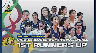 NU RECEIVES SILVER 🥈 vs DLSU | UAAP Season 88 Women’s Volleyball Finals Game 2