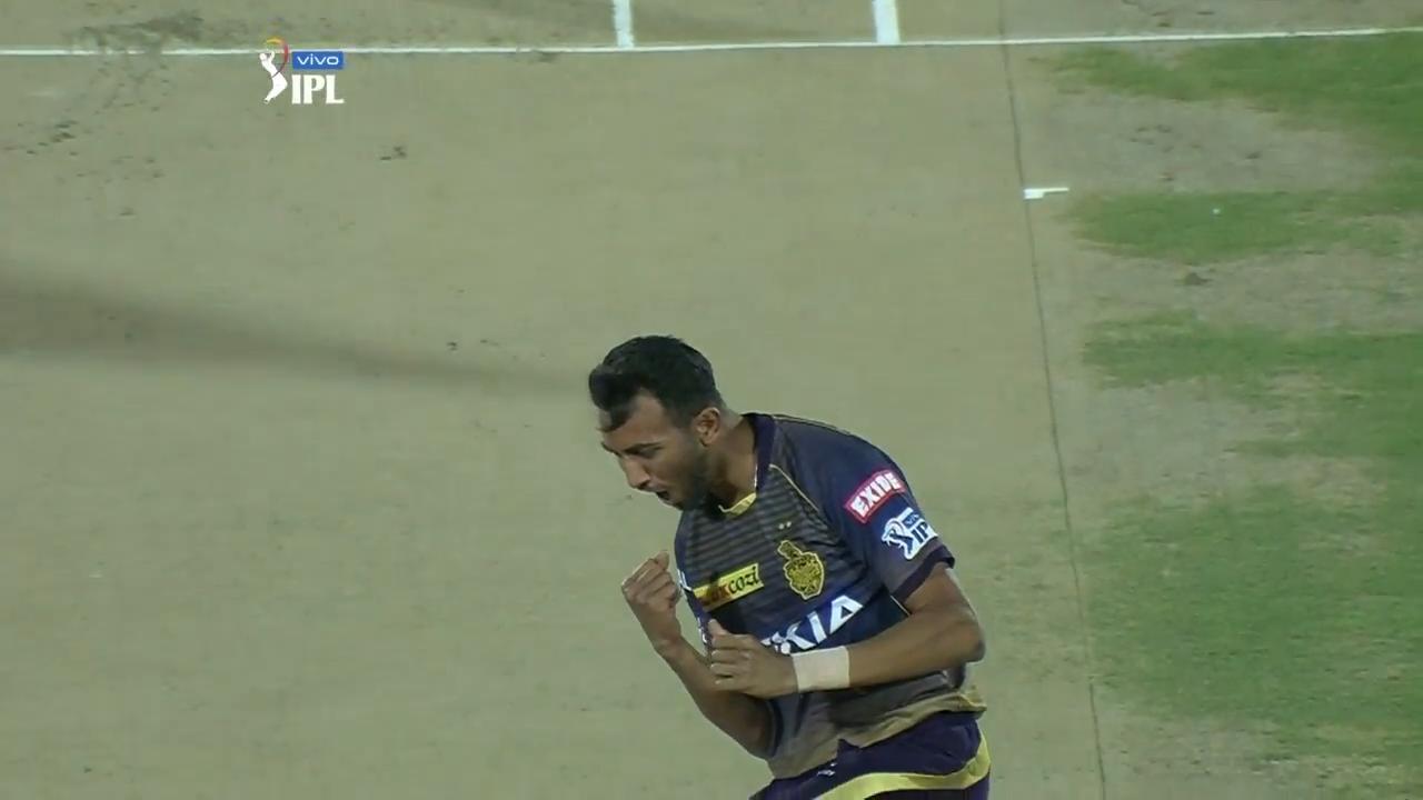 M21: RR vs KKR – Fall of Wickets