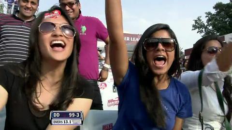 Match 39 DD vs RR – Sehwag's Wicket