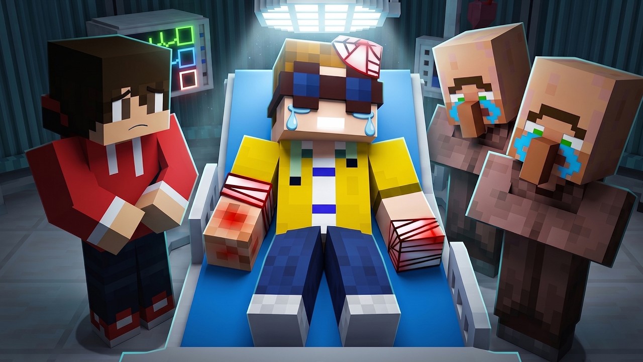 PAT LIEGT im KRANKENHAUS in Minecraft...