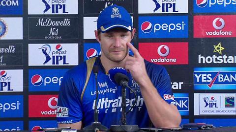 M54: RR vs KKR – Press Conference – Shane Watson