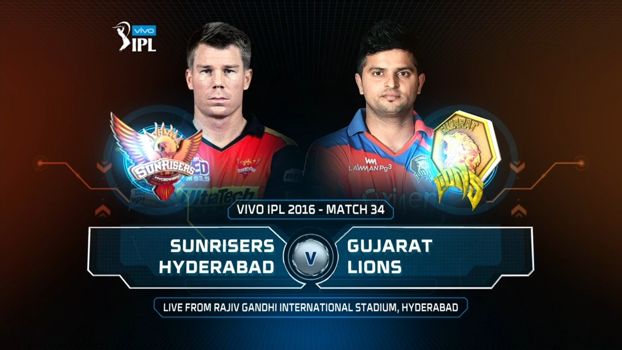 IPL 2016 M34: SRH vs GL – Match Highlights