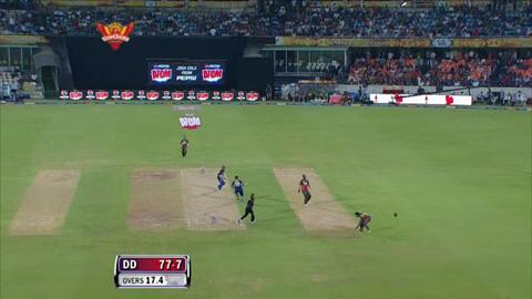 M48: SRH vs DD – Fall Of Wickets