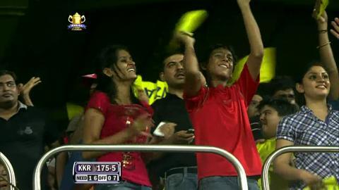 Final: KKR vs CSK – Kallis' Wicket background