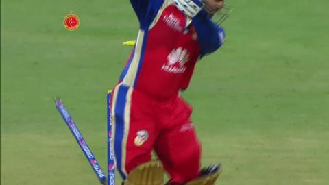 M24: RCB vs SRH– Parthiv Patel Wicket